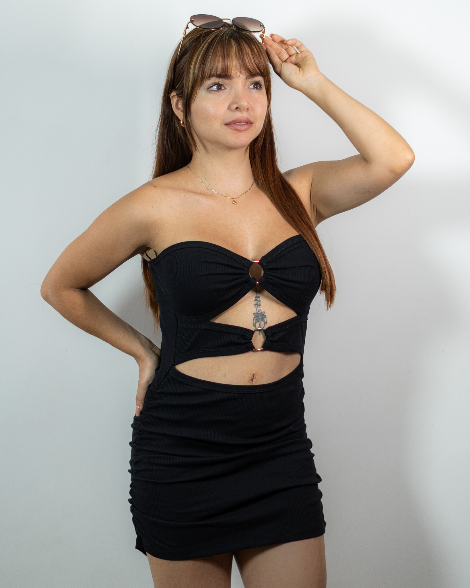 Vestido Straple Negro